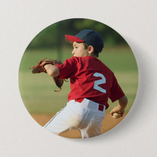 Custom photo sports button / pin knapp