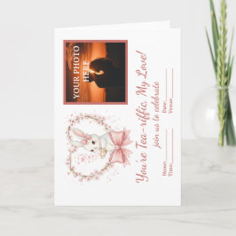 Custom Photo Valentine's Day Invitation Card Helgkort