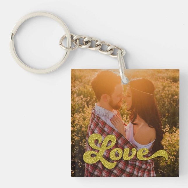 Custom Photo with Gold Love Overlay (Framsidan)