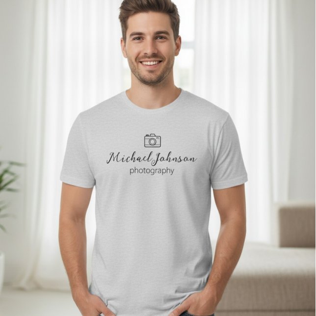 Custom Photographer Shirt, Personalized Comfort T Shirt (Skapare uppladdad)