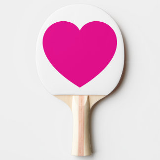 Custom Pink Heart Ping Pong Ball – Romantic Table Pingisracket