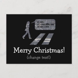 CUSTOM POSTAL SERVICE HELG VYKORT