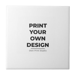 Custom Print Your Own | Printing My Own To Order Kakelplatta
