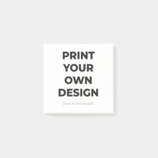 Custom Print Your Own | Printing My Own To Order Post-it Block