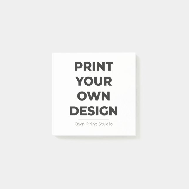 Custom Print Your Own | Printing My Own To Order Post-it Block (Framsida)