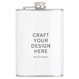 Custom Printed 8 oz Flask –Upload Your Own Design Fickplunta