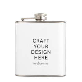 Custom Printed Flask – Upload Your Own Design Fickplunta