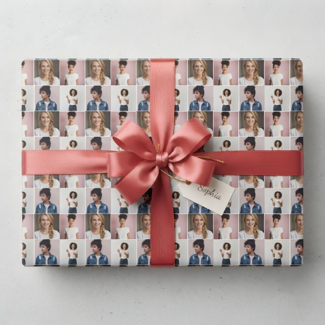 Custom printed wrapping paper, personalized presentpapper (Skapare uppladdad)