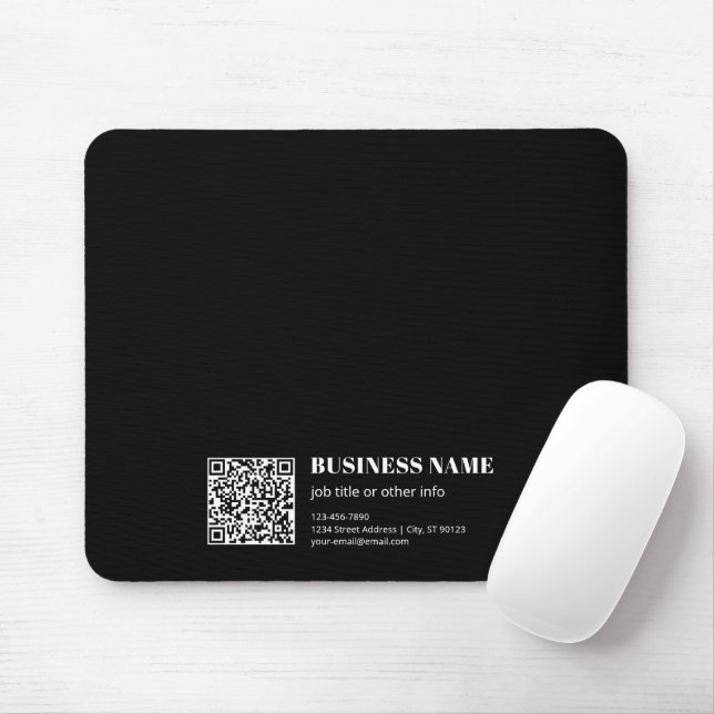 Custom QR code & Editable Retro-Modern Text Musmatta (Med mus)