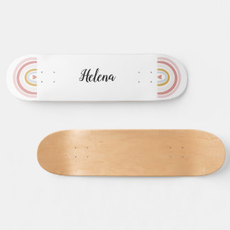 custom rainbow skateboard