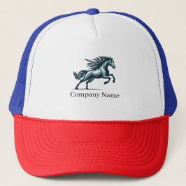 Custom Red White Blue Trucker Hat Keps