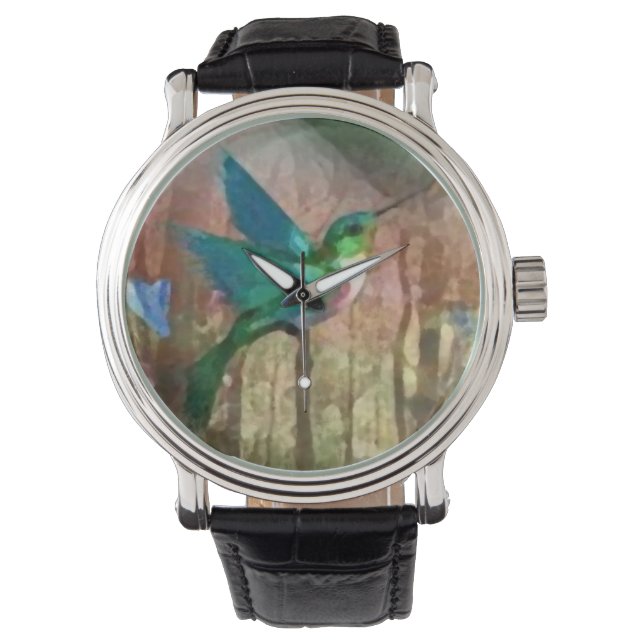 Custom reloj bird armbandsur (Framsida)