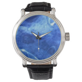 Custom reloj blue armbandsur