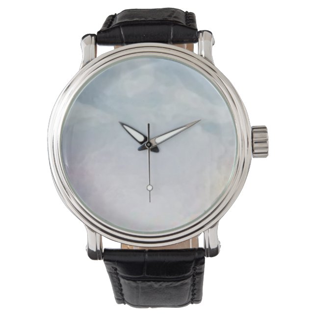 Custom reloj blue armbandsur (Framsida)
