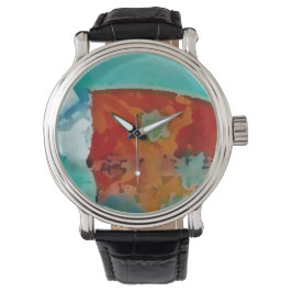 Custom reloj blue armbandsur