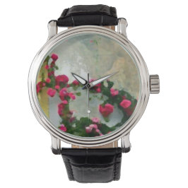 Custom reloj flower armbandsur