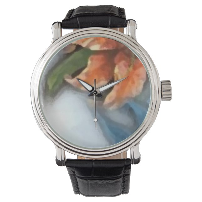 Custom reloj flower armbandsur (Framsida)