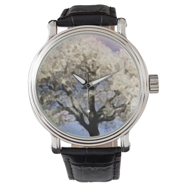 Custom reloj flower armbandsur (Framsida)