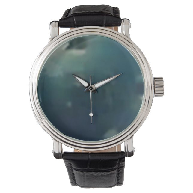 Custom reloj green armbandsur (Framsida)