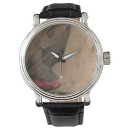 Custom reloj grey armbandsur