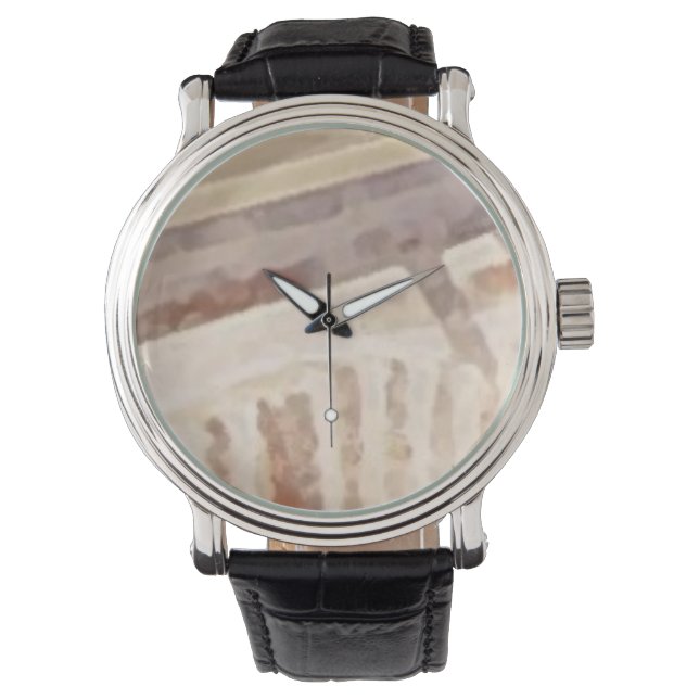 Custom reloj grey armbandsur (Framsida)