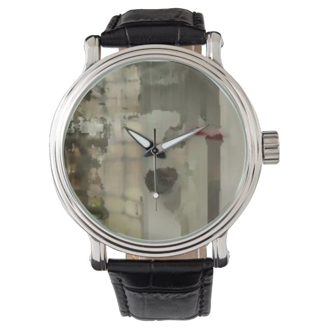 Custom reloj grey armbandsur (Framsida)