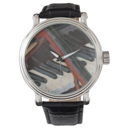 Custom reloj pian armbandsur