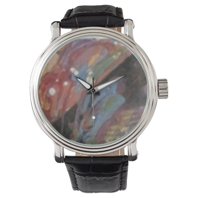 Custom reloj pink armbandsur (Framsida)