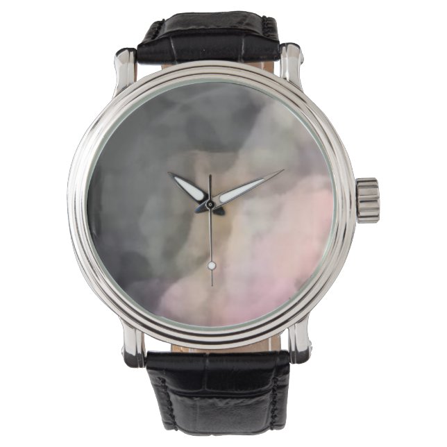 Custom reloj pink armbandsur (Framsida)