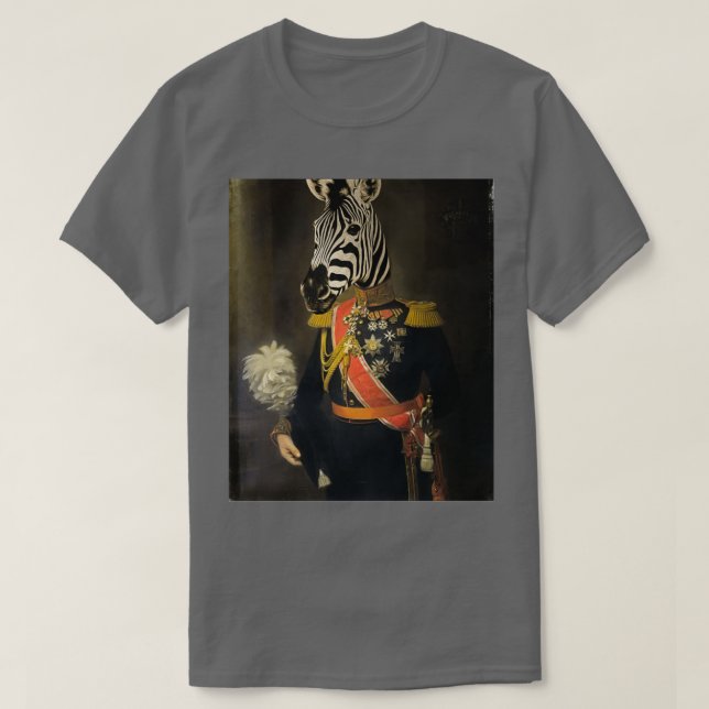 Custom Renaissance Pet Portrait T Shirt (Design framsida)