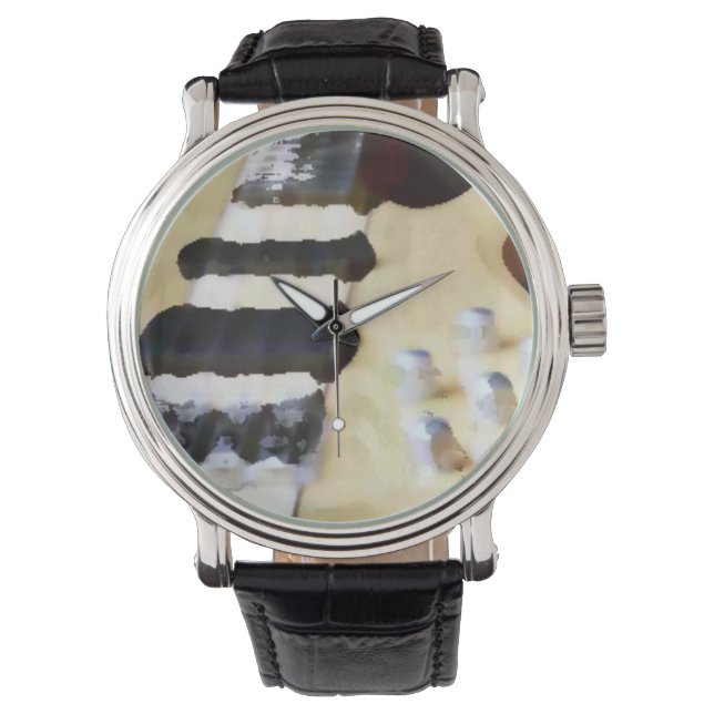 Custom retro bass armbandsur (Framsida)