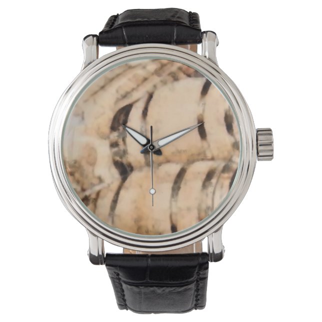 Custom retro wine armbandsur (Framsida)