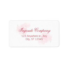 Custom Return Address Label Adressetikett