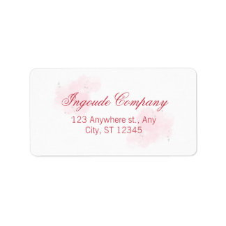 Custom Return Address Label Adressetikett