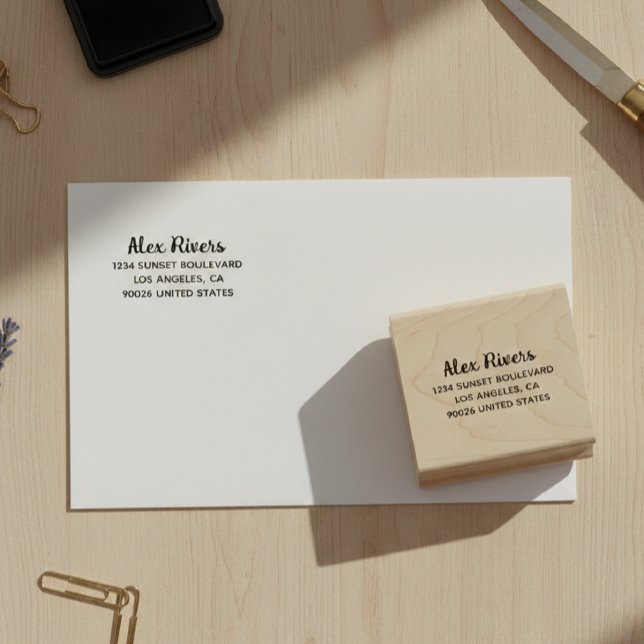 Custom Return Address Labels Bold Returadress Etikett (Skapare uppladdad)