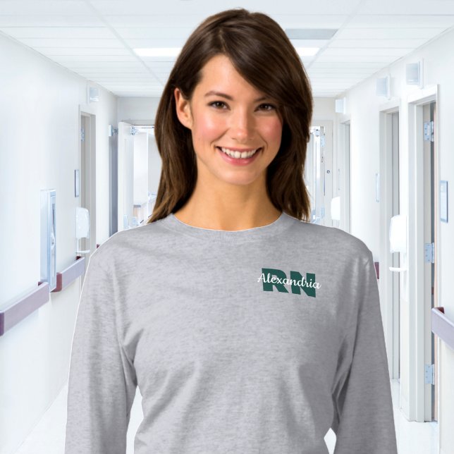 Custom RN Credentials with Name T Shirt (Skapare uppladdad)