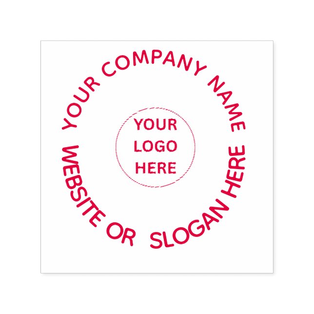 Custom Rubber  Självfärgande Stämpel (Design)