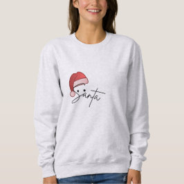 Custom Santa Typography Christmas T-Shirt – Beauti