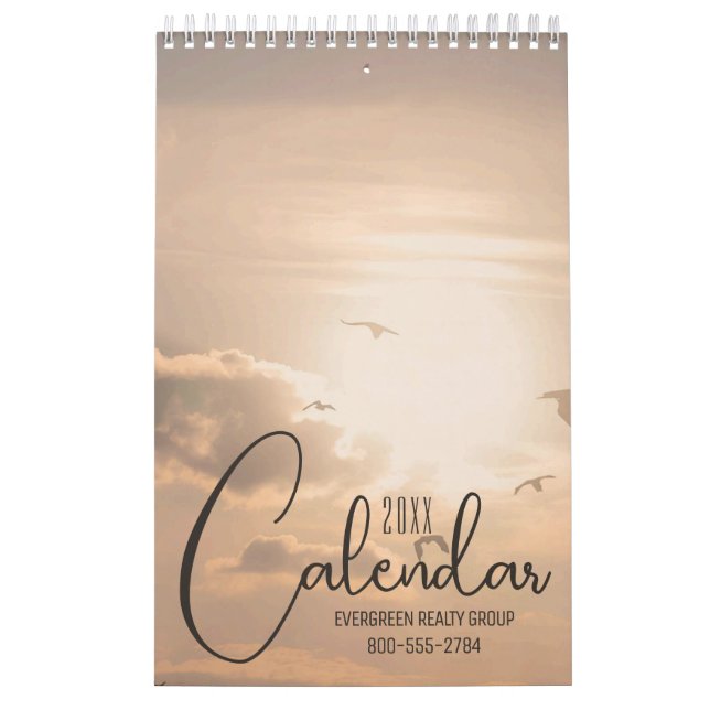 Custom Seasonal Nature and Wildlife 2026 Kalender (Omslag)