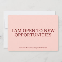 Custom Self Love Card Positive Affirmation for Her Julkort