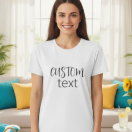 Custom Shirt, Gift for Her, Women's V-Neck Shirt T Shirt