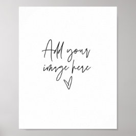 Custom Sign Wedding Event Board Photo Poster G400