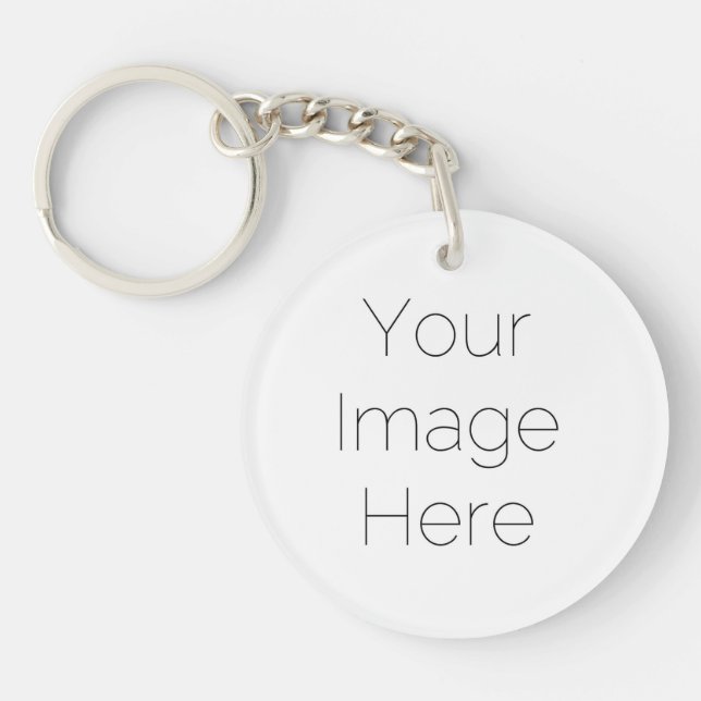 custom single photo Acrylic Keychain (Framsidan)