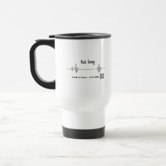 Custom Soundwave Song Code Mug-Personalized Voice  Resemugg