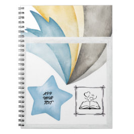 Custom Spiral Photo Notebook Anteckningsbok