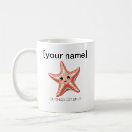 Custom Starfish Mug – You Are My Star Kaffemugg