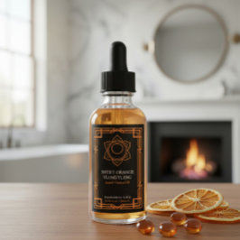 Custom Svadhisthana Sacral Chakra Essential Oil  Vinetikett