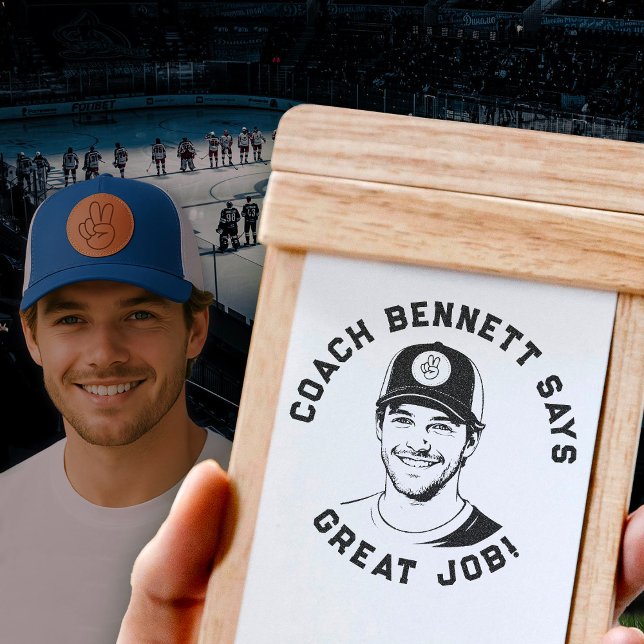 Custom Teacher Coach Stamp, Sports Classroom Stamp Stämpel (Skapare uppladdad)