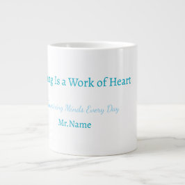 Custom Teacher Gift Mug  Jumbo Mugg