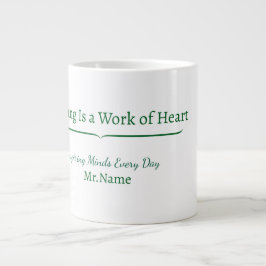 Custom Teacher Gift Mug  Jumbo Mugg
